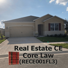 3 hrsReal Estate CE - Core Law (RECE001FL3j)