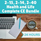 24 hr CE - 2-15, 2-14 or 2-40 Health and Life Complete CE Bundle (INSCEB023FL24)