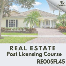 Real Estate Sales Associate Post Licensing Course (RE005FL45) - Six (6) month access