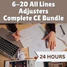 24 hr CE  6-20 All-Lines Adjusters  CE Bundle