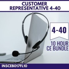 10 hr CE -  Customer Service Representative 4-40 CE Bundle 