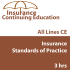 3 hr CE - Insurance Standards of Practice