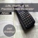 Life, Health & V.A. Practice Exam Generator (PE001) Life, Health & V.A. Practice Exam Generator (PE001)
