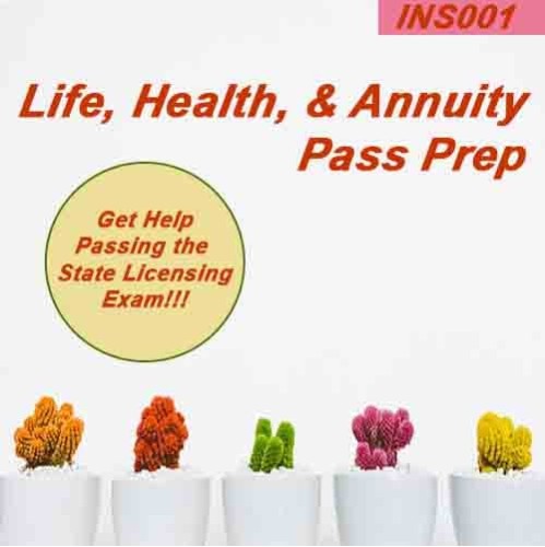 All States Life Health & Annuity Insurance Pre-licensing Pass Prep (INS001) All States Life Health & Annuity Insurance Pre-licensing Pass Prep (INS001)